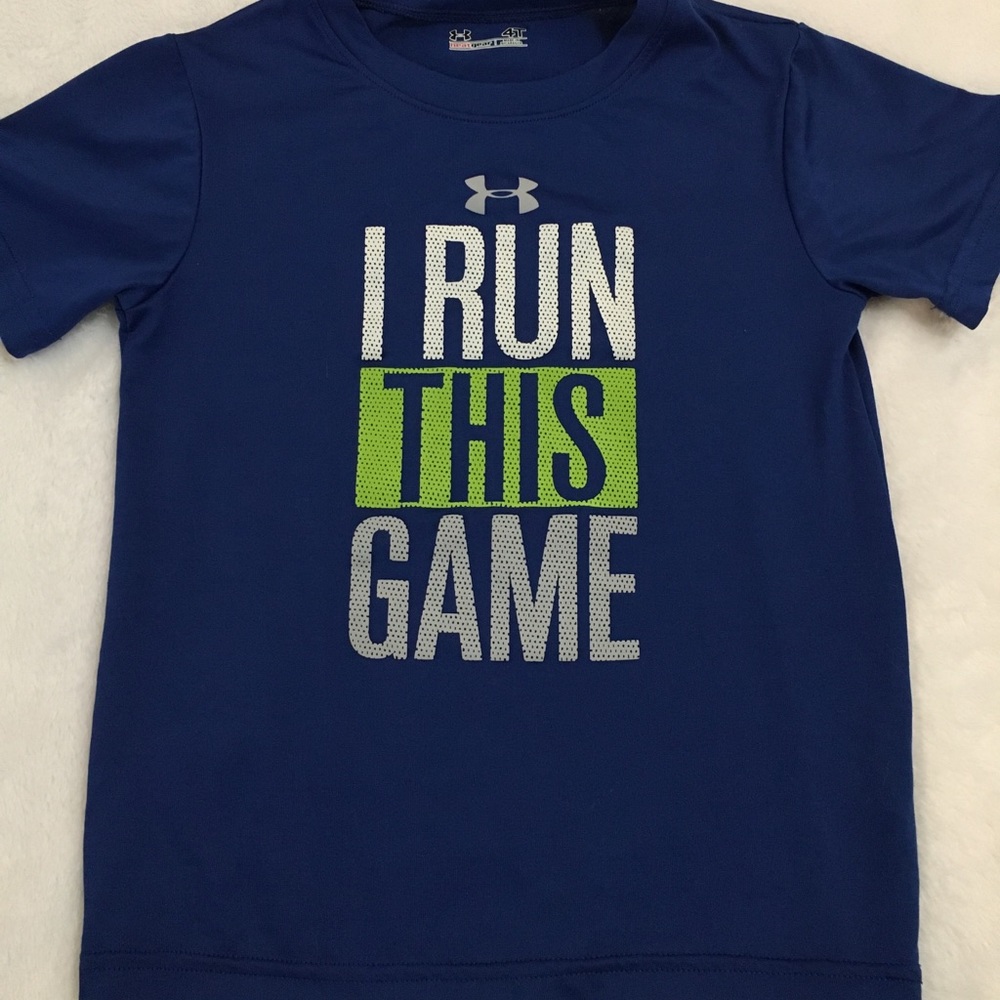 Boys 4T under armour t-shirt